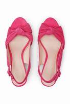 Thumbnail for your product : Next Womens Pink Suede Twist Wedge Sandals