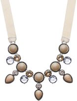 Thumbnail for your product : Apt. 9 cabochon & ribbon bib necklace
