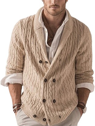 plus size mens cardigans