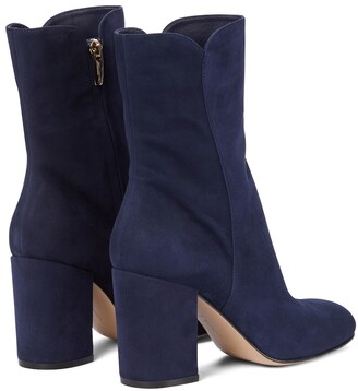 Gianvito Rossi Suede ankle boots