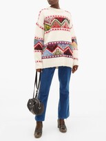 Thumbnail for your product : Miu Miu Fair Isle Alpaca Sweater