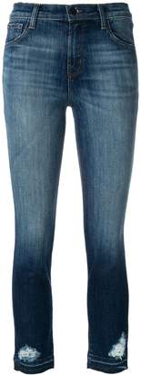 J Brand Ruby high rise cropped jeans