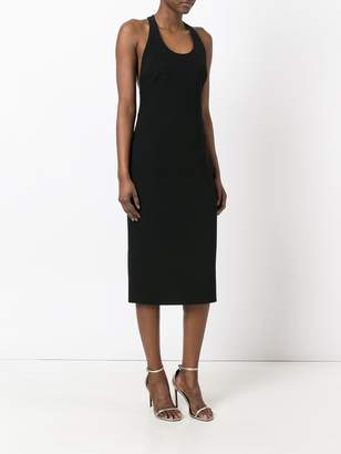 Tom Ford back T-strap fitted dress
