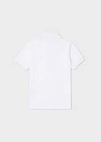 Thumbnail for your product : Paul Smith Boys' 8-14 Years White Zebra Polo Shirt