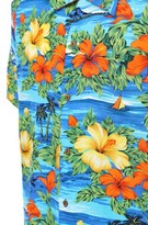Thumbnail for your product : Karmakula San Andres Blue Printed Hawaiian Shirt