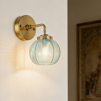 Brayden Studio Vanity Lights With Clear Glass Shades Vintage Bathroom Vanity Lighting Over Mirror