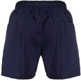 Thumbnail for your product : Stone Island Logo-Patch Crinkled Swim Shorts
