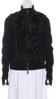 Thumbnail for your product : Moncler Wool Bomber Jacket