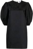 Thumbnail for your product : MSGM Puff-Sleeve Textured Dress