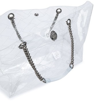 Kurt Geiger Chain Handle Transparent Tote Bag