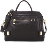 Thumbnail for your product : Botkier Honore Large Leather Satchel Bag, Black