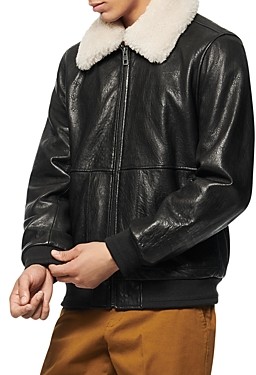 andrew marc shearling jacket