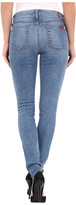 Thumbnail for your product : 7 For All Mankind The Skinny w/ Contour WB in Slim Illusion Swiss Alps Blue