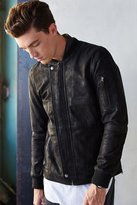 Thumbnail for your product : Urban Outfitters Your Neighbors Dee Dee Leather Bomber Jacket