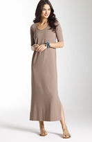 Thumbnail for your product : J. Jill Elbow-sleeve long knit dress