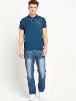 Thumbnail for your product : Crosshatch Mens Logo Chest Polo Shirt