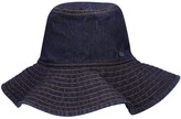 Thumbnail for your product : Maison Michel Lauren Stonewashed Cotton Denim Hat