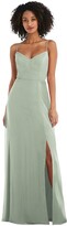 Thumbnail for your product : Dessy Collection Dessy Collection Tie-Back Cutout Maxi Dress with Front Slit