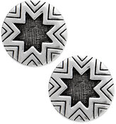 Thumbnail for your product : House Of Harlow Earrings, Silver-Tone Sunburst Button Post Earrings
