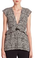 Thumbnail for your product : Proenza Schouler Printed Silk Top