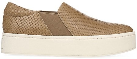 vince warren leather sneakers