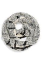 Thumbnail for your product : BP Fuzzy Windowpane Infinity Scarf (Juniors)