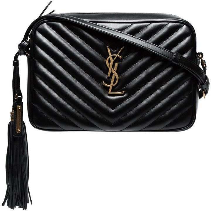 Saint Laurent small Lou Monogram cross body bag ShopStyle
