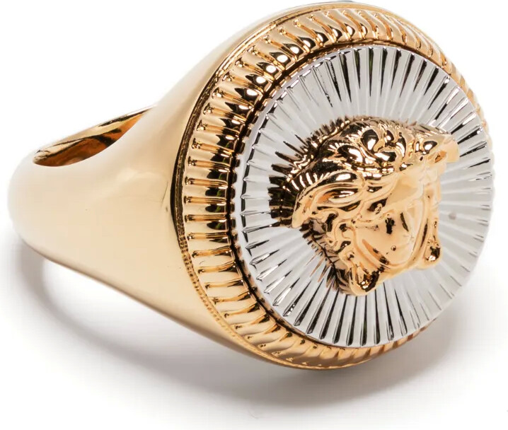 Versace Medusa Biggie Ring - ShopStyle