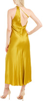 Thumbnail for your product : Mason by Michelle Mason Gathered Silk Slip Dress