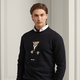 Purple Label Ralph Lauren Polo Bear Fleece Sweatshirt - ShopStyle