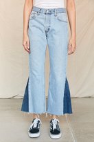 Thumbnail for your product : Urban Renewal Recycled Levi's Cropped Panel Flared Jean