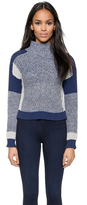 Thumbnail for your product : Whistles Denim Colorblock Sweater