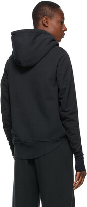 パーカー・フーディ MM6 Maison Margiela Circle 6 Logo Hoodie Black MM6 Maison Margiela - Cotton full zip hoodie black - The Corner