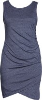 Thumbnail for your product : Treasure & Bond Ruched Sleeveless Jersey Dress