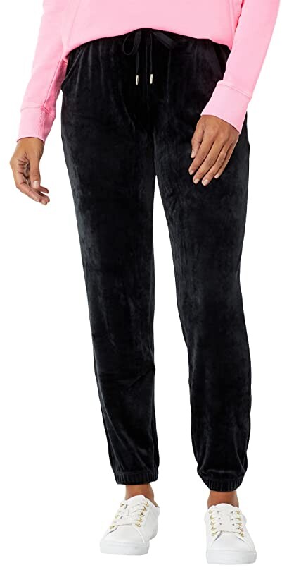 Lilly Pulitzer Mallie Velour Pants - ShopStyle