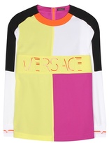 Versace Sweat-shirt en crêpe 