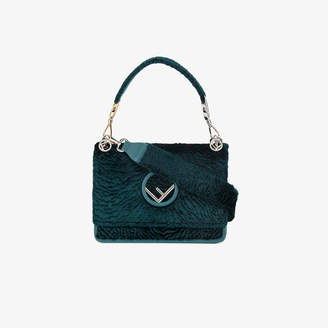 Fendi Green Velvet Kan I F handbag
