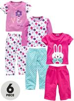 Thumbnail for your product : Ladybird Girls Bunny Pyjama Set (6-Piece)
