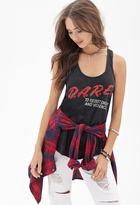 Thumbnail for your product : Forever 21 FOREVER 21+ DARE Racerback Tank