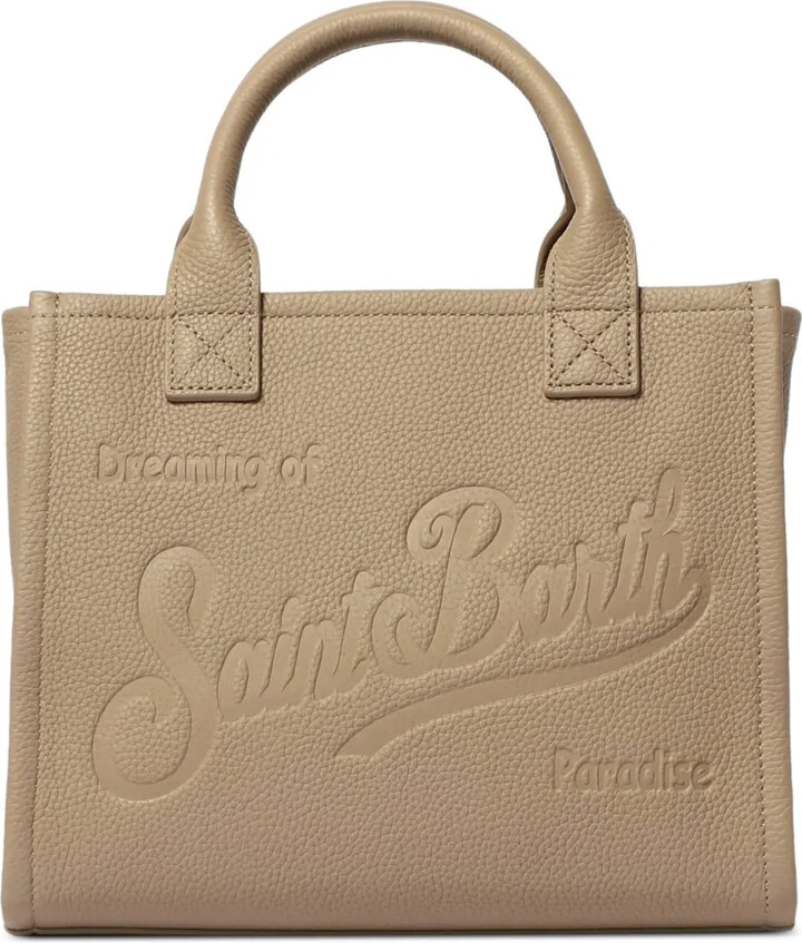 MC2 Saint Barth mini Vanity debossed tote bag