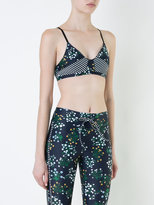Thumbnail for your product : The Upside floral print sports bra