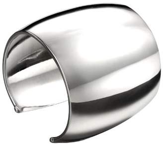 Element Sterling Silver Ladies' B3678 Extra Wide Polished Cuff, Diameter 6.5 X 6.7cm