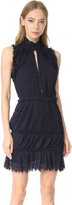 Thumbnail for your product : Nicholas Pleated Lace Mini Dress