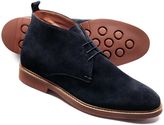 Thumbnail for your product : Charles Tyrwhitt Navy Trevone Suede Chukka Boot Size 10