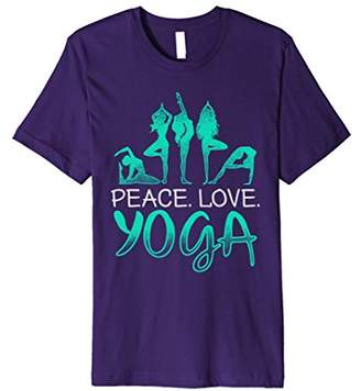 Peace Love Yoga Shirt I love Yoga T-Shirt