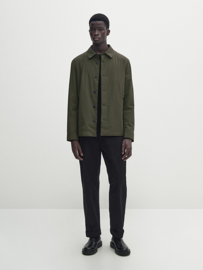 Cotton Overshirt Massimo Dutti Overshirt NWT!! Massimo Dutti 100