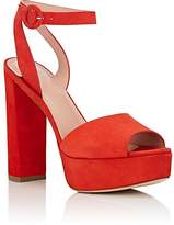Thumbnail for your product : Barneys New York WOMEN'S SUEDE PLATFORM ANKLE