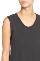 Thumbnail for your product : James Perse Reverse Binding Tank