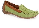 Thumbnail for your product : Gabor Perforated Leather Flat