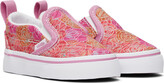 Thumbnail for your product : Vans Baby Pink Slip-On V Sneakers